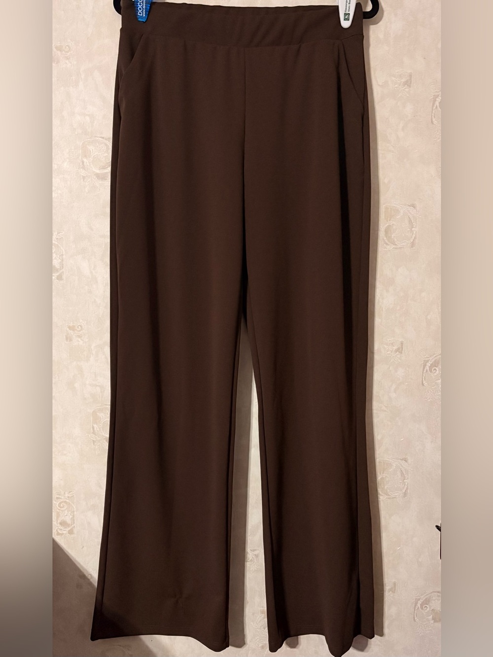 Fashion Nova Women's Wide-Leg Pants in chocolate brown